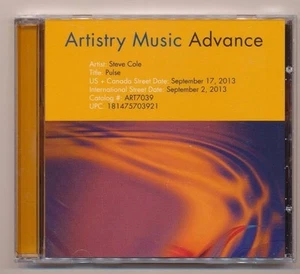 Pulse by Steve Cole (CD 2013, Kunstmusik) Vorabkopie! KOSTENLOSER VERSAND - Bild 1 von 2