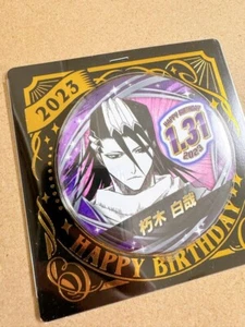 Bleach button can badge Birthday Byakuya Kuchiki anime Japan m565 - Picture 1 of 3
