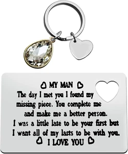 Engraved Wallet Insert Card for Husband - Perfect Appreciation Gift! - Picture 1 of 12