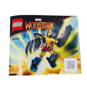 Lego Marvel Wolverine Mech Armor 76202 Instruction Book Manual (No LEGO) - Picture 1 of 3
