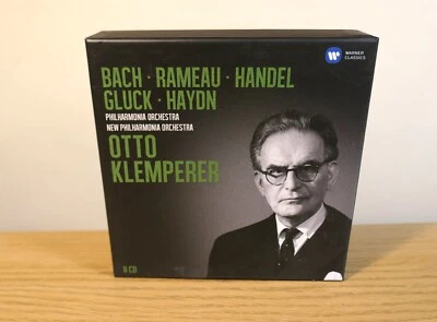 Otto Klemperer Bach Rameau Handel etc 8 CD Warner Classics *LIKE NEW* - Image 1 of 3