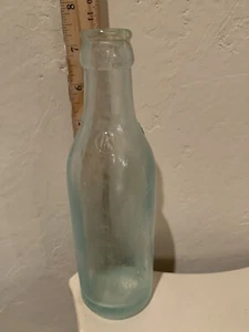 Botella antigua marca Circle A DR PEPPER Aqua Pale - Imagen 1 de 3
