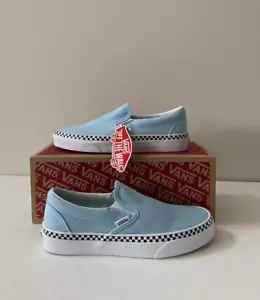 Vans Classic Slip On Cool Blu Sneaker Donna Taglia 8,5 EU 39 VN0A38F7VLS - Foto 1 di 5