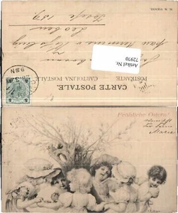 72970,M.M. Vienne Jugendstil Ostern Kinder Wichera R.v. - Picture 1 of 1