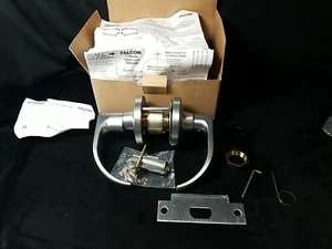 Falcon T581LD QUA 626 Storeroom Lock 1 3/4-2 1/8 Curved Handle No Tailpiece  - Picture 1 of 16