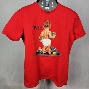 Trap Baby Streetz Iz Watchin Rap Trap Hiphop Black T Shirt XL - Picture 1 of 6