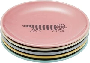 Juego de 5 piezas de placa artística de línea LISA LARSON LL10-57 Yamaka de Japón - Imagen 1 de 6
