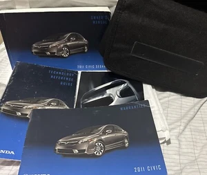2011 HONDA CIVIC SEDAN OWNERS MANUAL WITH CASE - Bild 1 von 3