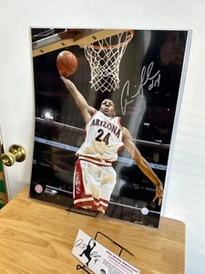 2007 PHOTO FILE AUTOGRAPHED ANDRE IGUODALA WILDCATS #24 16X20" PHOTO W/COA - Picture 1 of 5