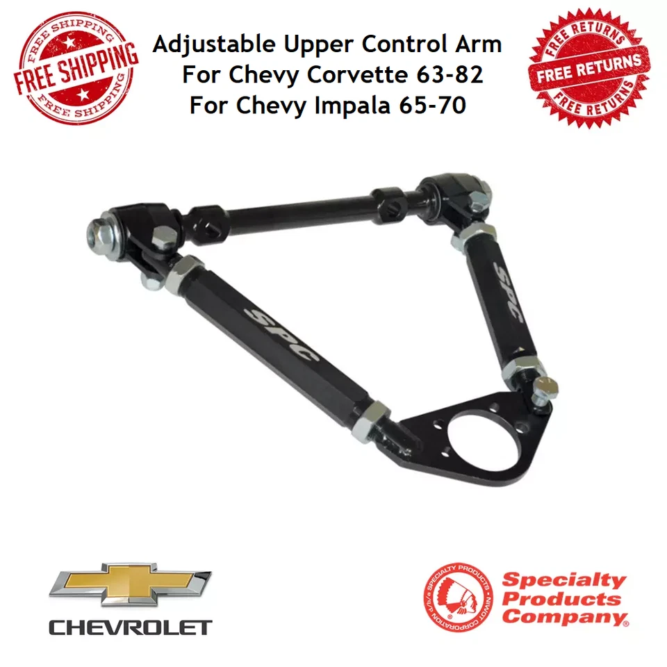 Brazo de control ajustable superior delantero estilo calle SPC para Corvette 63-82 y Impala 65-70 Foto 1 de 4