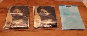 Silkies Ultra Control Top Pantyhose Large 42-46 Off Black Navy New - Picture 1 of 6