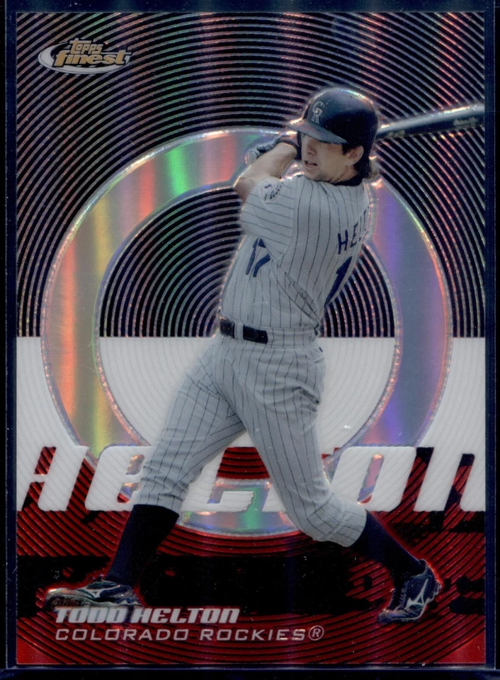 2005 Finest Todd Helton #137 Refractor Rockies 394/399 - Image 1 of 1