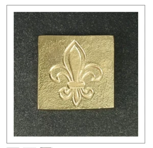 Gold Drink Cup Coaster Decorative Gilded Holder Tea Coffee Wine Cool Hot - Picture 1 of 9