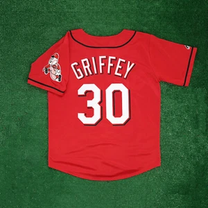 Ken Griffey Jr. 2005 Cincinnati Reds alternativ rot Herren Trikot mit Teamaufnäher - Bild 1 von 5