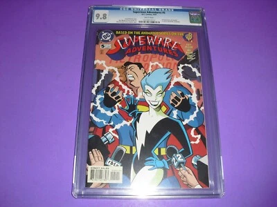 Superman Adventures #5 CGC 9.8 WHITE PAGES from 1997! DC 1st app Livewire - Image 1 of 4