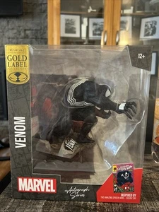 McFarlane Gold Label Autograph Series VENOM 1:10th Scale Statue Figure Card DMGD - Bild 1 von 7