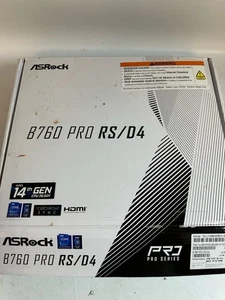 ASRock B760 Pro RS/D4 WiFi Motherboard Intel B760 LGA 1700 ATX DDR4 - Picture 1 of 4