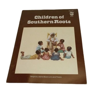 Children of Southern Roots 537 Cross Stitch Pattern Book Black African American - Picture 1 of 5