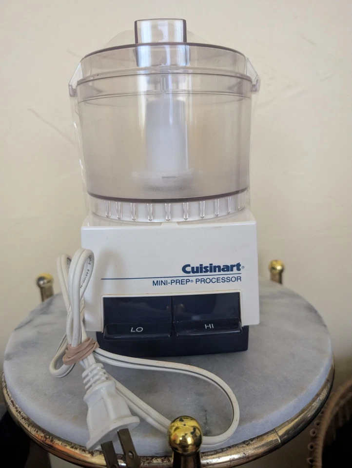 Vintage Cuisinart Mini-Prep Food Processor Model DLC-1TX - Image 1 of 4