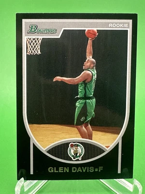 GLEN Big Baby Davis 2007-08 Bowman novato #2088/2999 (#134) - casi nuevo/como nuevo Foto 1 de 2