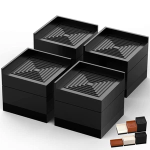 Furniture Risers Tclouda Bed/Sofa/Desk/Table/Chair Leg/Fridge Lifts to 1.5 3 ... - Picture 1 of 7