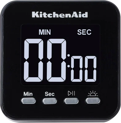 Kitchenaid KQ912 99M Digital Single Event Magnetic Visual Timer with Backlight, - Image 1 of 4