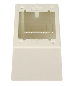 Panduit Surface Raceway Single Gang Deep power Junction Box (Qty 1) - Picture 1 of 2