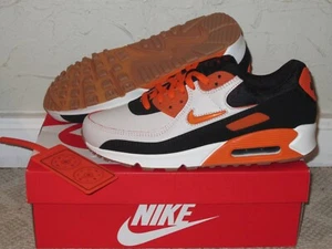 Nike Air Max 90 Home & Away Sail Safety Naranja Negro Talla 10 NUEVO CJ0611-100 2020 - Imagen 1 de 10