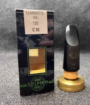 Boquilla de clarinete vintage Selmer Paris Bb - C95-130 Foto 1 de 4