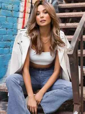 Peluca de salvia René de París en coco derretido alta calidad, alta moda, ¡OFERTA FINAL! Foto 1 de 4