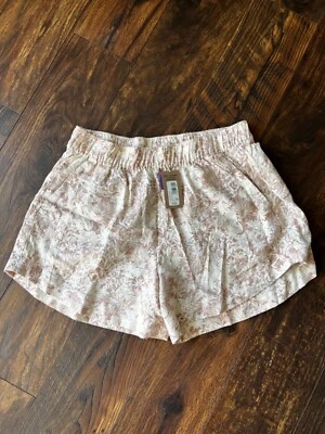 NUEVO Pantalones Cortos Patagonia Para Mujer Garden Island Medianos Caminata Cañón: Tostado Pampas Foto 1 de 2