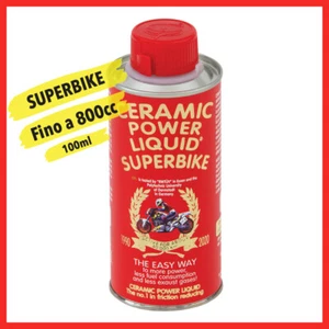 CERAMIC POWER LIQUID SUPERBIKE TRATTAMENTO MOTORE PER MOTO SPORTIVE 100ML - Foto 1 di 1