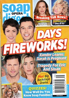 SOAP OPERA DIGEST August 28 2023 Days of Our Lives Brytni Sarpy Suzanne Rogers - Image 1 of 4