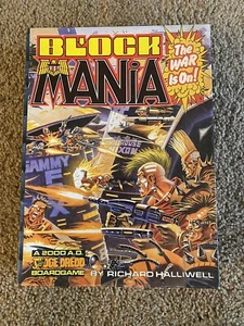 Block Mania The War Is On 1987 Board Game - Picture 1 of 10