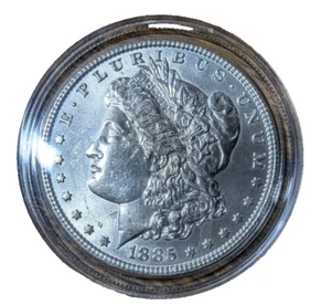 1885 Morgan Dollar From BU Uncirculated 90% Silver - Picture 1 of 2