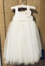 debenhams ivory flower girl dress