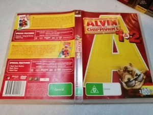 ALVIN AND THE CHIPMUNKS 2 Disc Set includes Chipwrecked Australian FOX DVD Issue - Picture 1 of 2