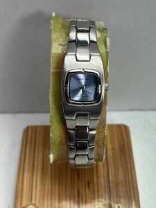New Open Box panama jack watch New Battery Works Great M Silver - Picture 1 of 4