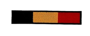 FLAGGE Belgien Belgisch PATCH AUFNÄHER PATCH BESTICKT Rucksack RACING MOTORRAD Militär - Bild 1 von 1