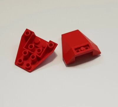 2x Lego® Classic Keil invertiert 4 x 4 4855 rot City Star Wars Schiff 6177181 - Bild 1 von 2