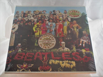 Beatles Sgt. Pepper's Sealed Vinyl Record LP Album USA 76 or 78 Hype Sticker - Image 1 of 4
