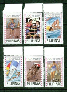 PHILIPPINES -1984 – L.A. OLYMPICS -VF** - Picture 1 of 1