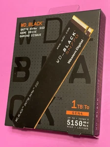 Western Digital WD_BLACK SN770 1TB M.2 NVMe Internal SSD (WDS100T3X0E) - Picture 1 of 2