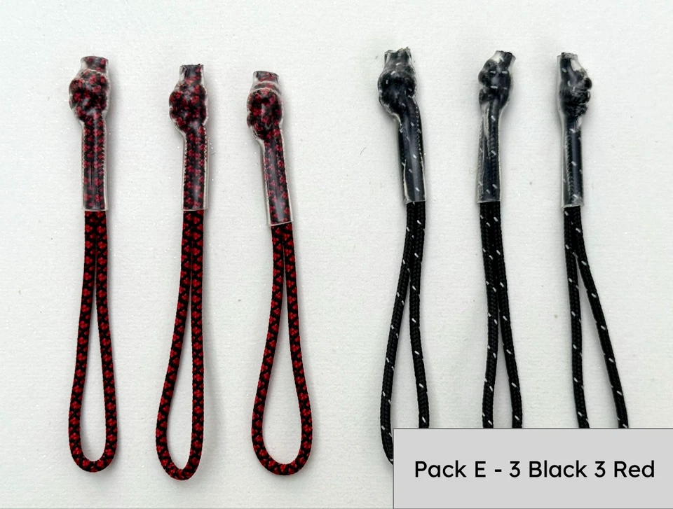 6-pack Elite Backpack Zipper Tags - Image 1 of 1