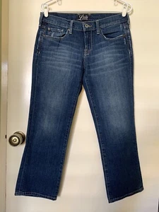 Lucky Brand Sommer Sweet N Low Crop Jeans Denim Medium Wash Capri Damen 4 / 27 - Bild 1 von 11