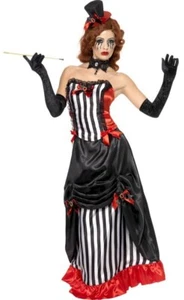 SMIFFYS - Costume burlesque vamp Carnevale da Damigella Vampira - sexy horror - Foto 1 di 3