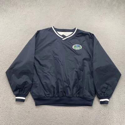 Chaqueta cortavientos Minnesota State Lottery cuello en V para hombre talla XL Foto 1 de 4