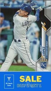 2020 Topps #3 Nicky Lopez