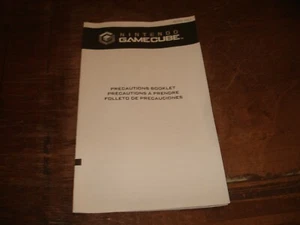 Folleto de precauciones de Nintendo Gamecube solo inserto - Imagen 1 de 1