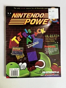 Nintendo Power Magazine Vol 87 Tetris Attack with PilotWings 64 Poster - Picture 1 of 7